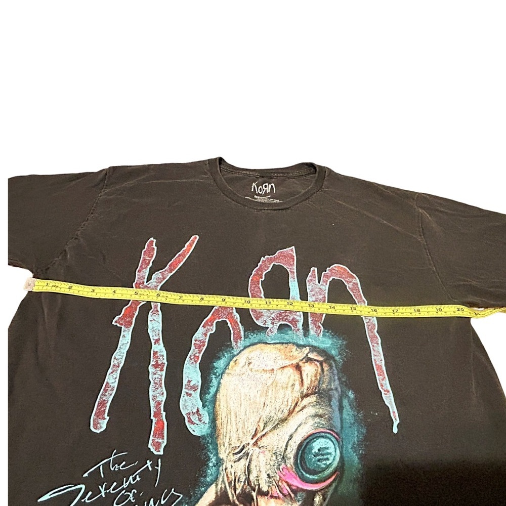 Korn Band T-Shirt The Serenity of Suffering 2016 Graphic Tee Black Medium - Picture 4 of 8